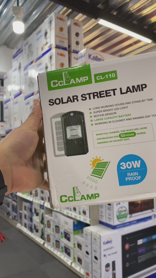LÁMPARA SOLAR PARA EXTERIORES CL110